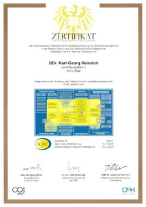 ÖQM®-Zertifikat Qualitätsmanagement in der Arztpraxis